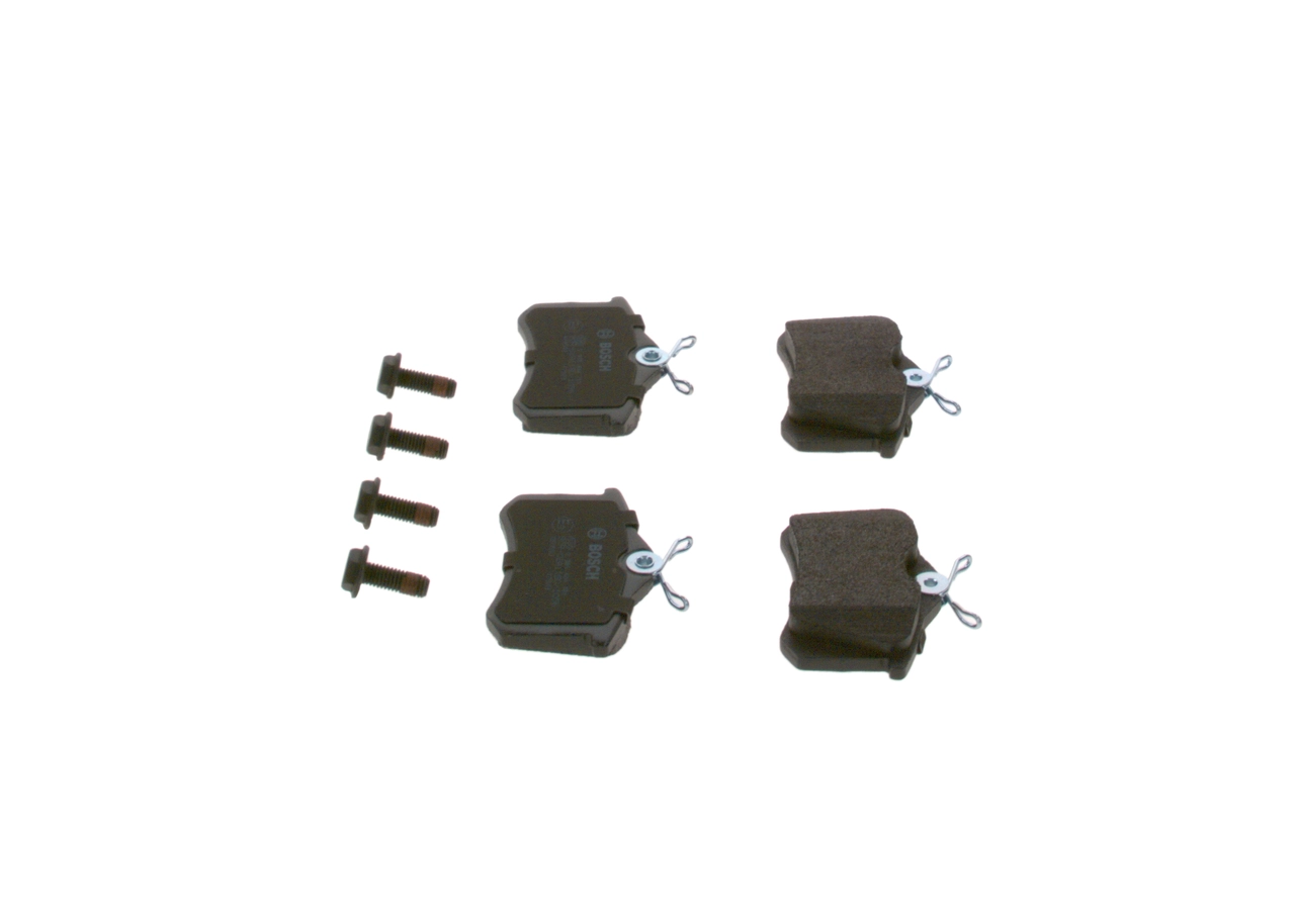 0986424751 Bosch Колодки гальмівні задні, дискові