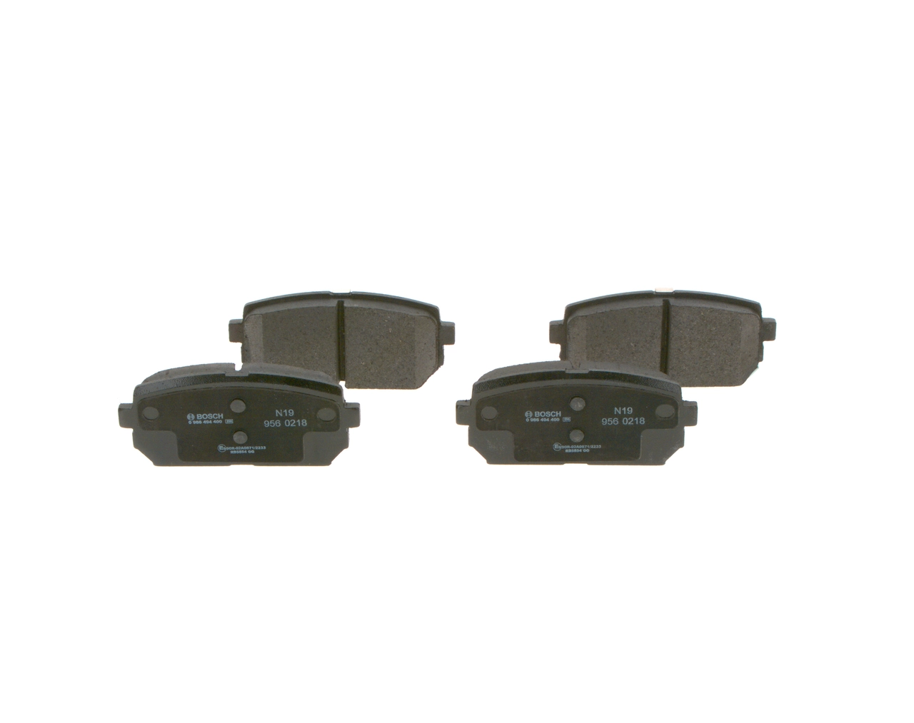 Купити 0986494400 Bosch Задні колодки