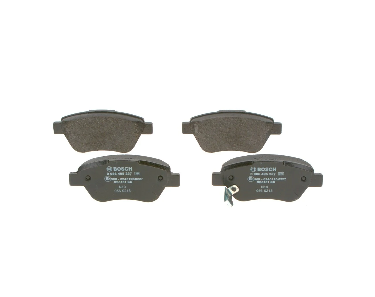 Тормозні колодки Bosch 0986495237