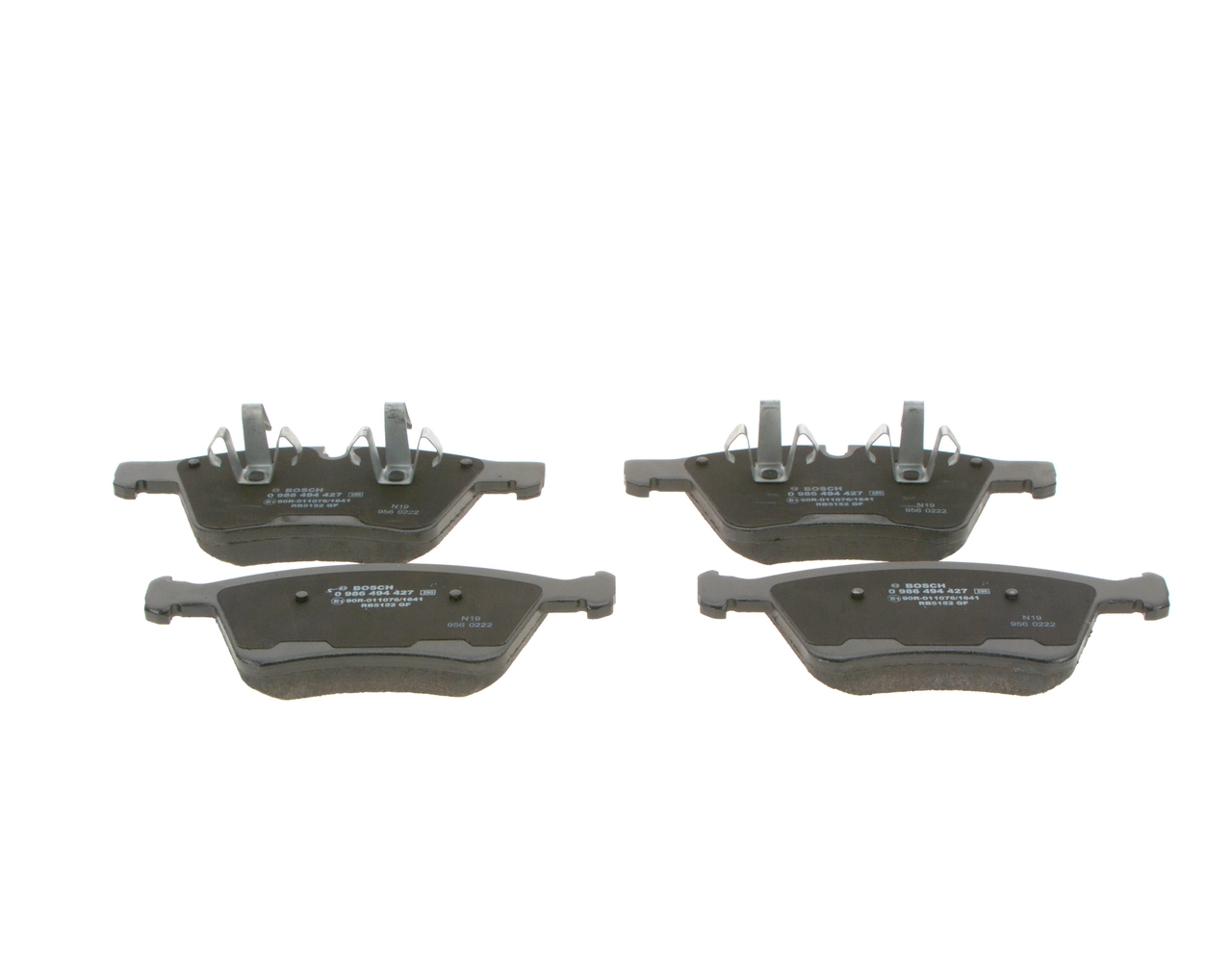 Купити 0986494427 Bosch Колодки гальмівні передні, дискові
