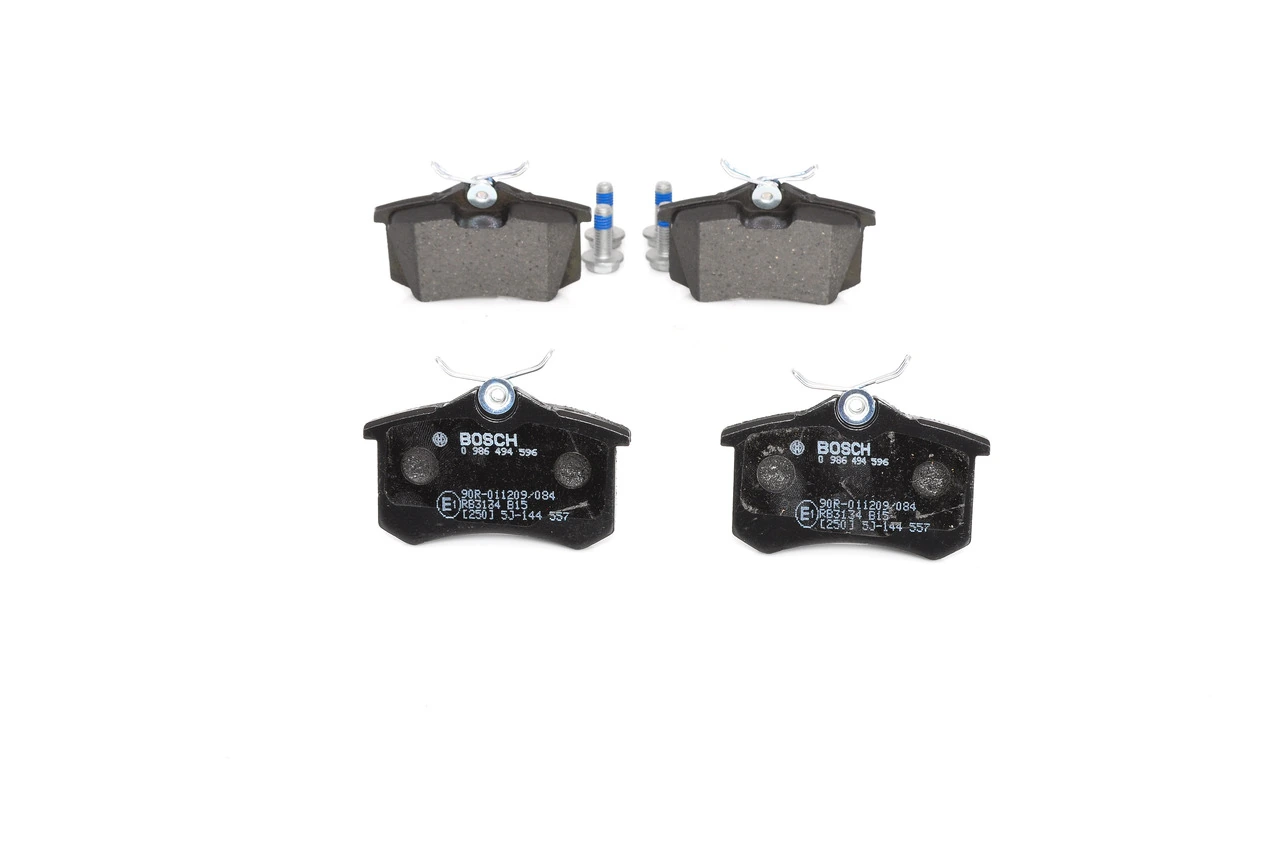 Задні гальмівні колодки Bosch 0986494596 ціна, від 17.63 USD