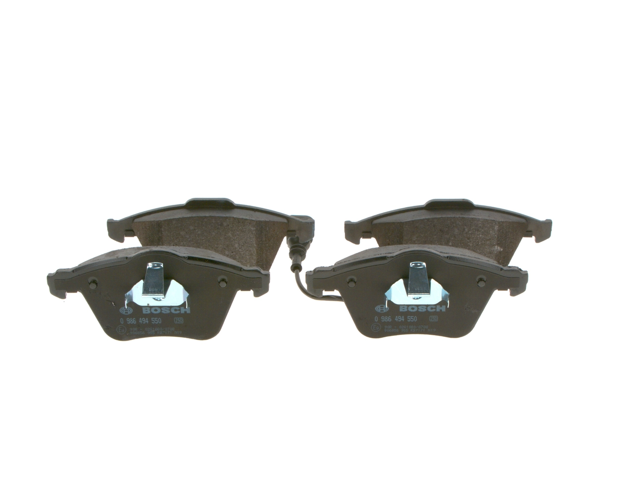 Гальмівні колодки Bosch 0986494550 ціна, від 48.54 USD