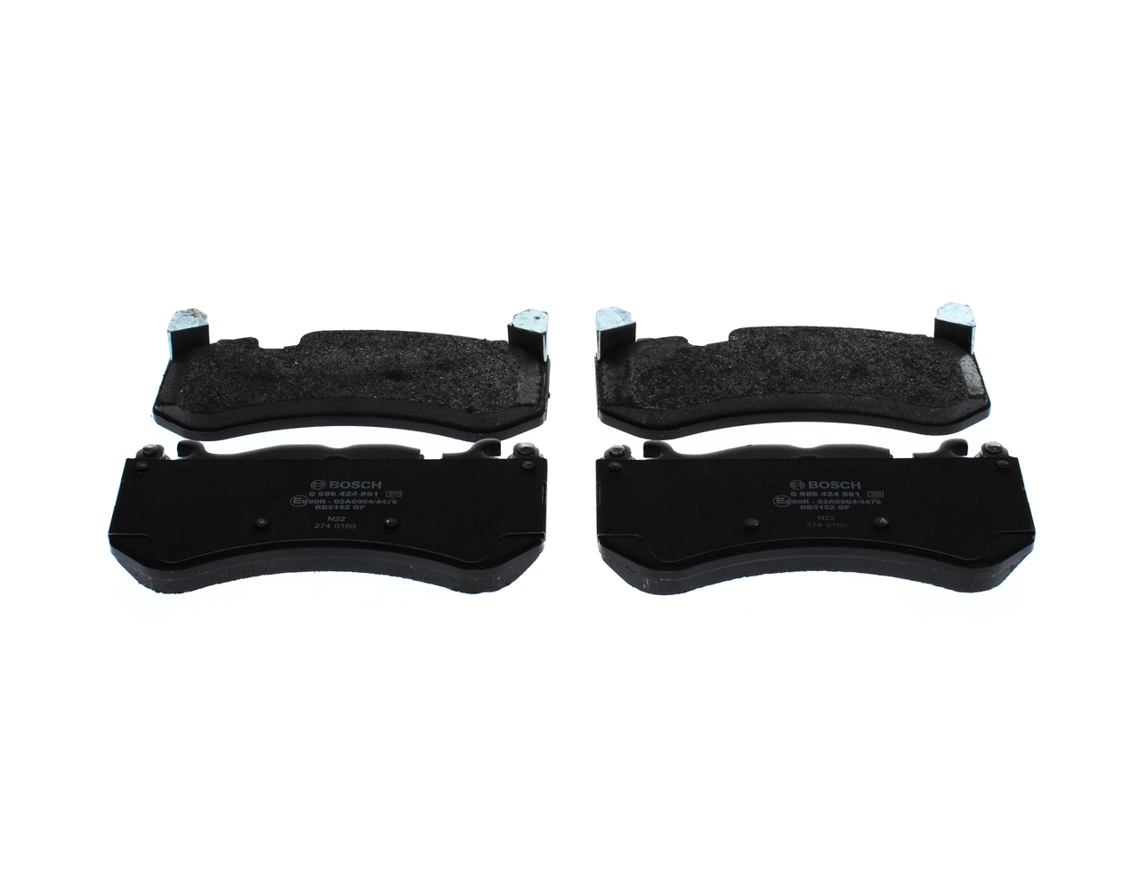 Купити 0986424861 Bosch Колодки гальмівні передні, дискові