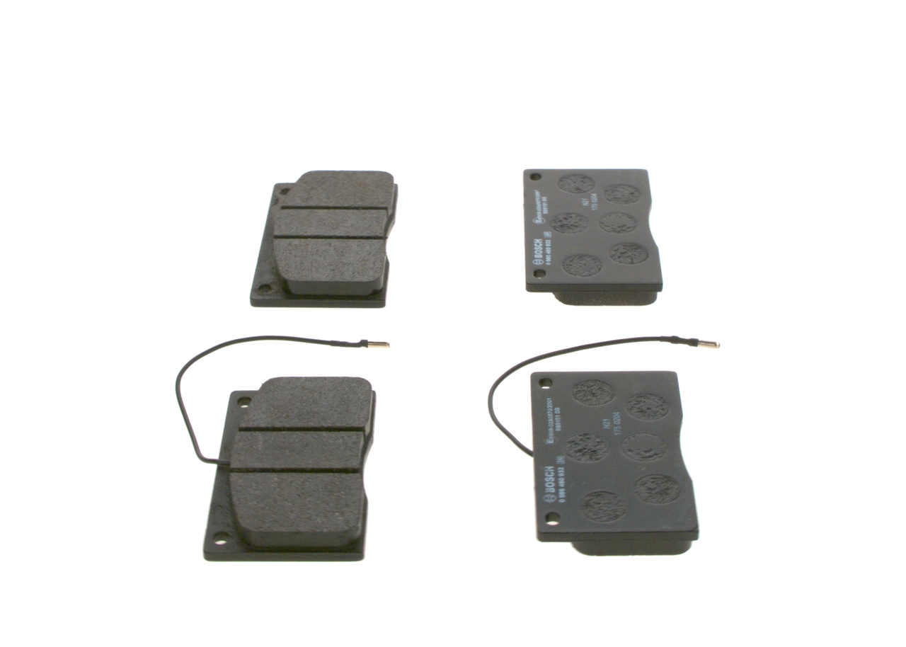 0986460932 Bosch Передні гальмівні колодки