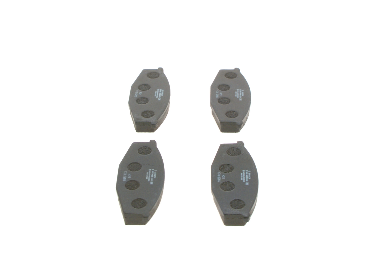 0986468630 Bosch Передні гальмівні колодки