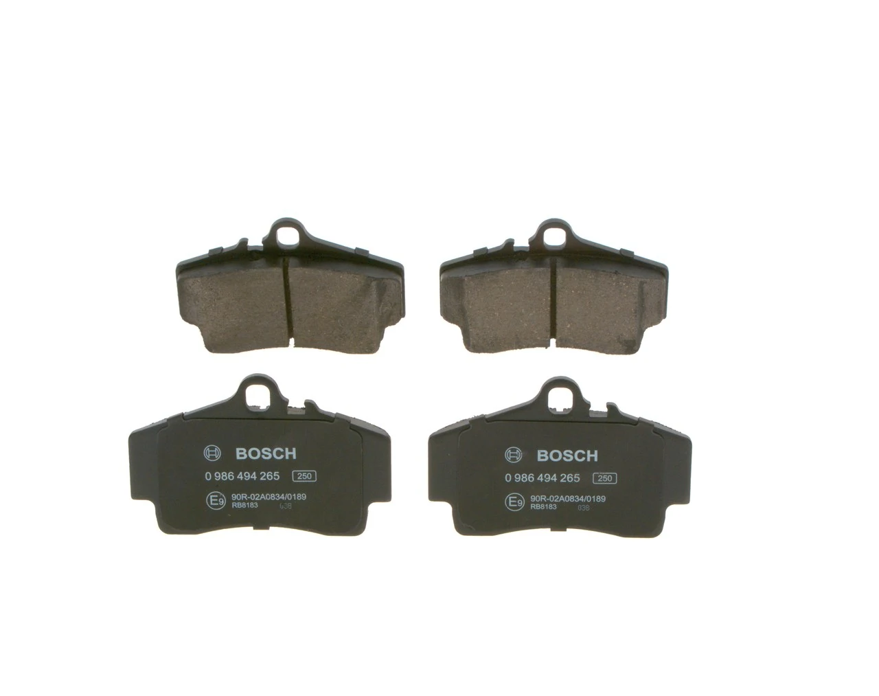 Купити 0986494265 Bosch Задні колодки