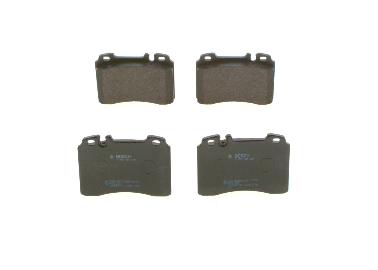 Купити 0986424170 Bosch Колодки гальмівні передні, дискові