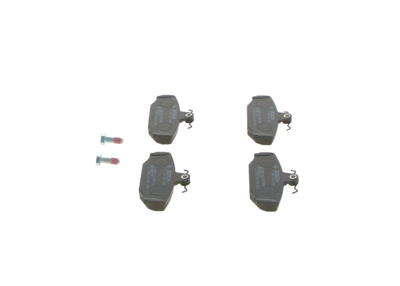 Задні гальмівні колодки Bosch 0986460995 ціна, від 19.83 USD