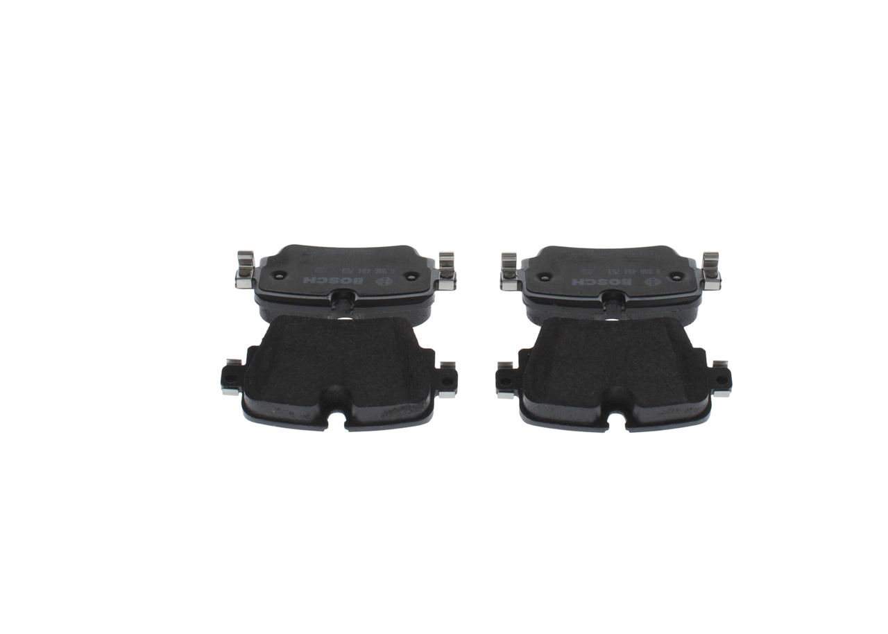 Задні гальмівні колодки Bosch 0986494753 ціна, від 38.21 USD