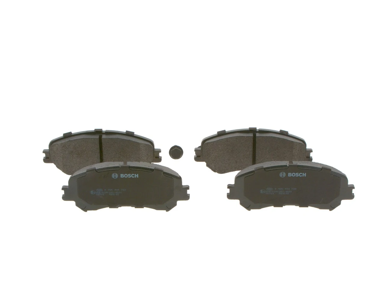 Гальмівні колодки Bosch 0986494722 ціна, від 28.57 USD
