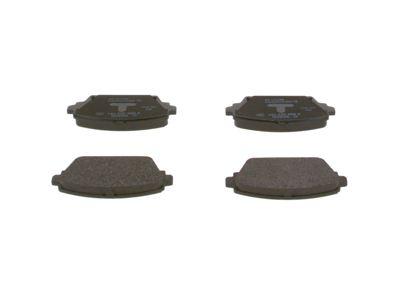 Гальмівні колодки Bosch 0986424791 ціна, від 18.92 USD