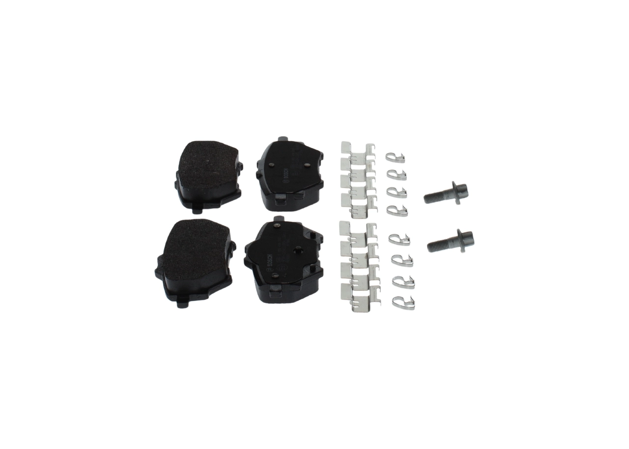 986494998 Bosch Колодки гальмівні задні, дискові