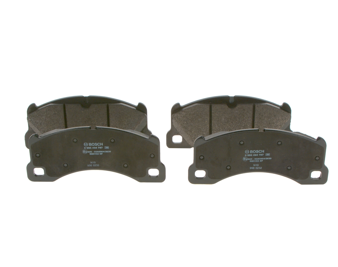 0986494787 Bosch Передні гальмівні колодки