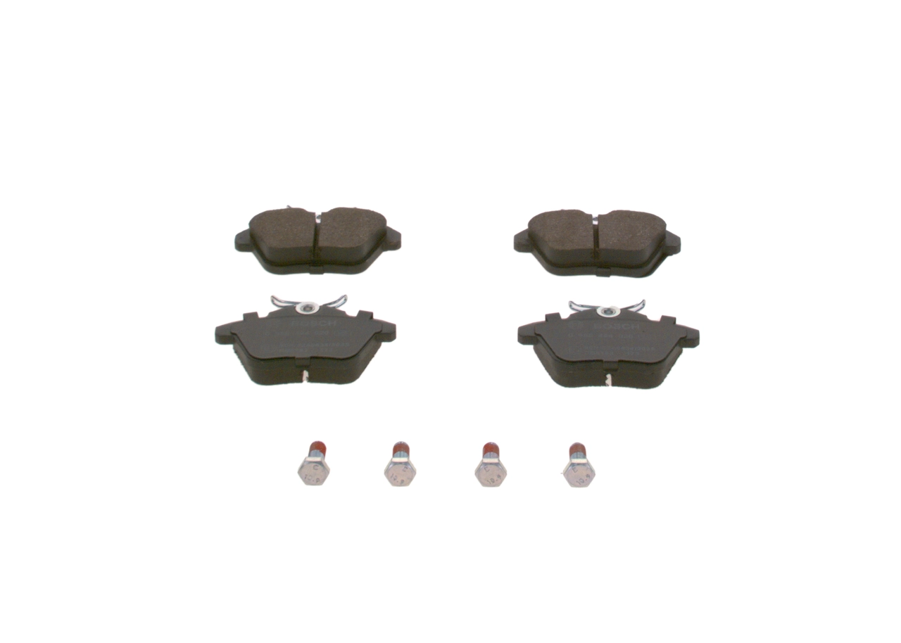 0986494020 Bosch Колодки гальмівні задні, дискові