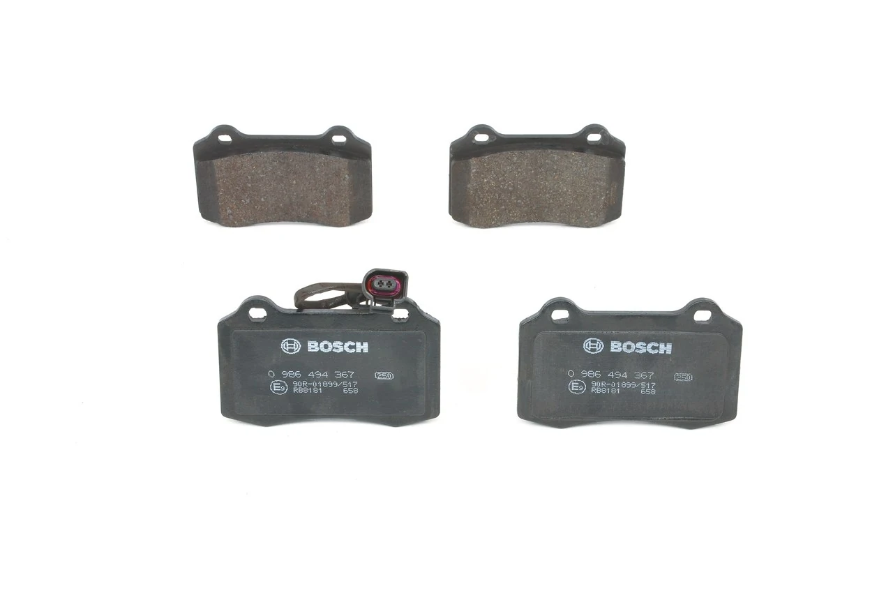 0986494367 Bosch Передні гальмівні колодки