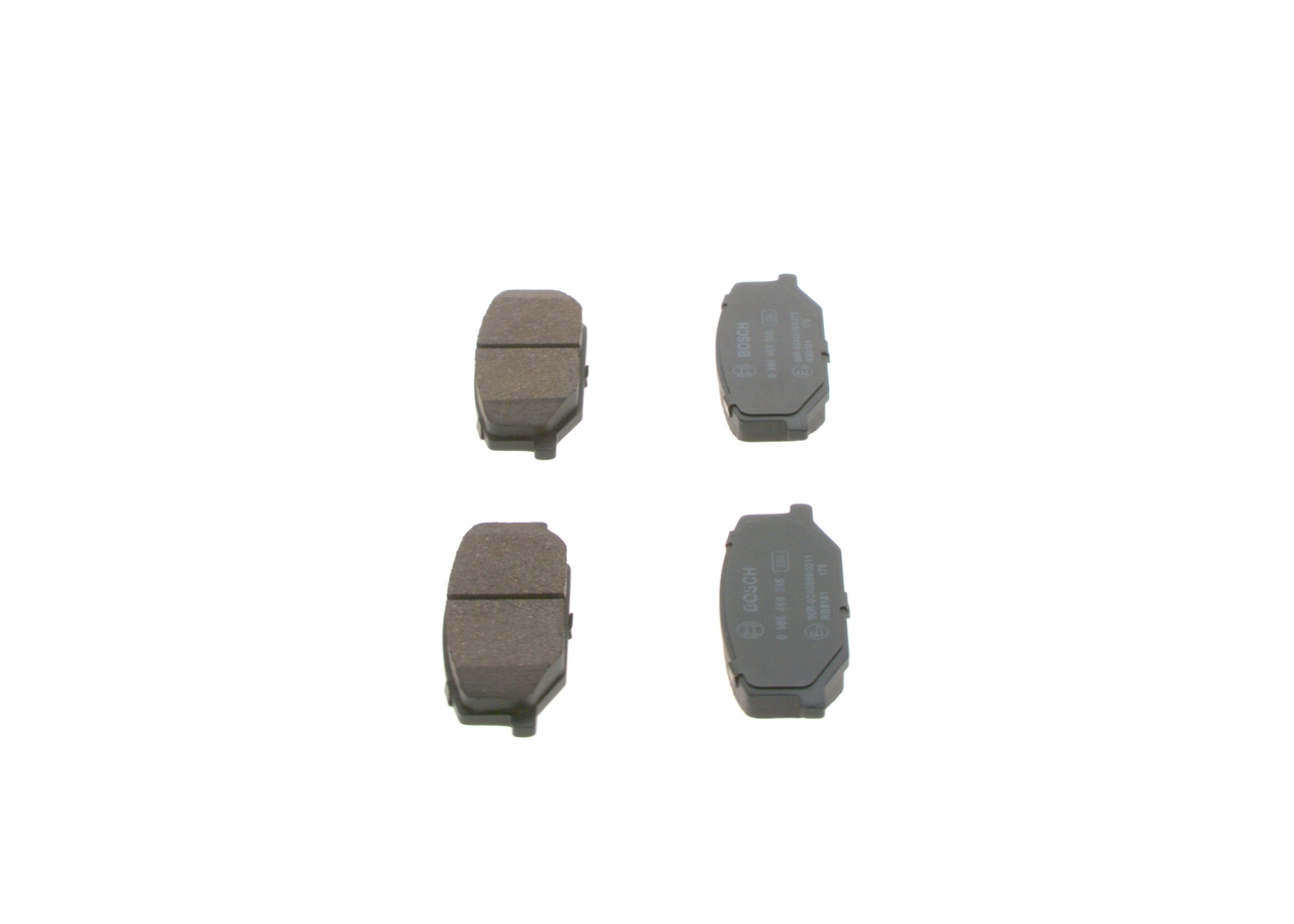 Гальмівні колодки Bosch 0986460935 ціна, від 17.79 USD