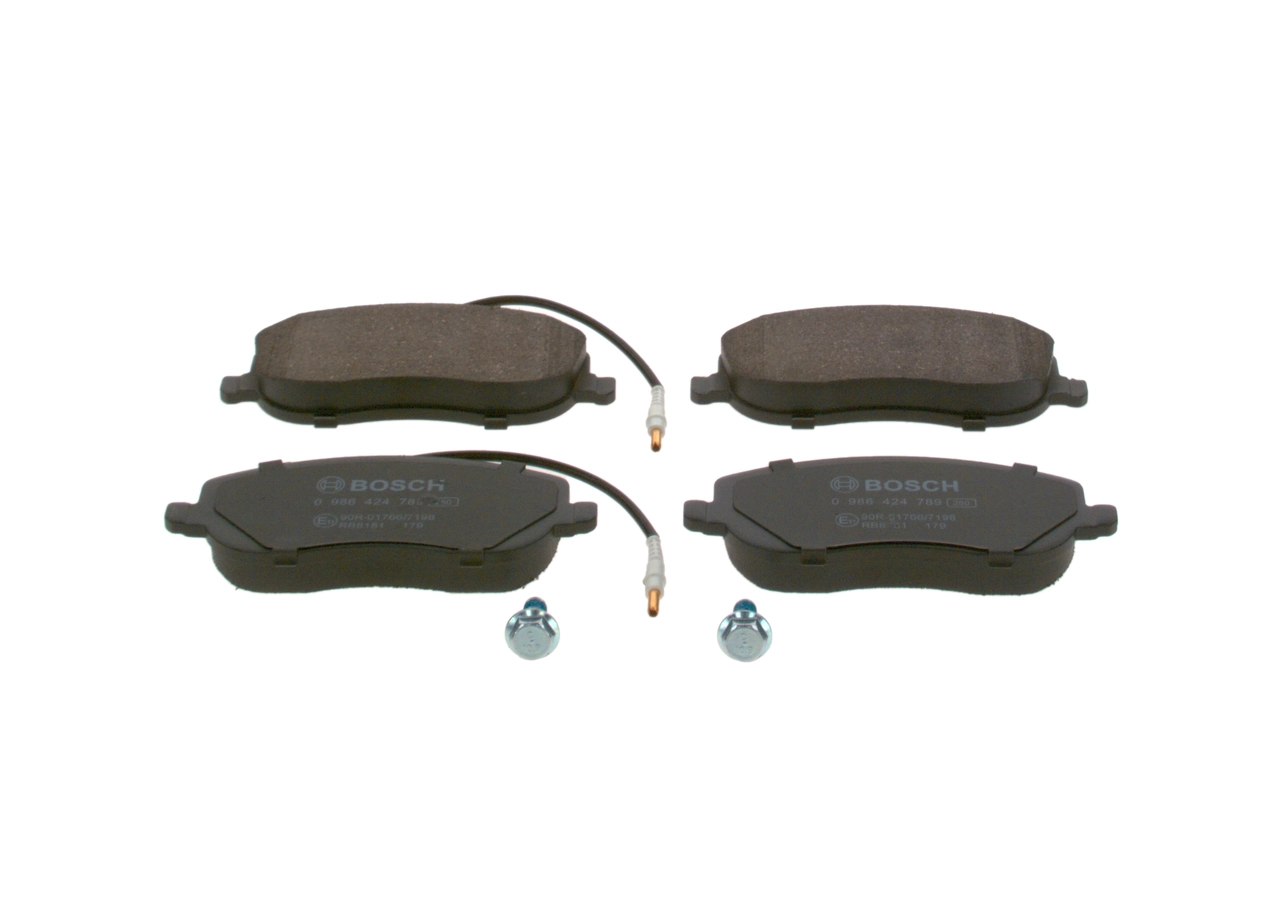 Гальмівні колодки Bosch 0986424789 ціна, від 28.56 USD