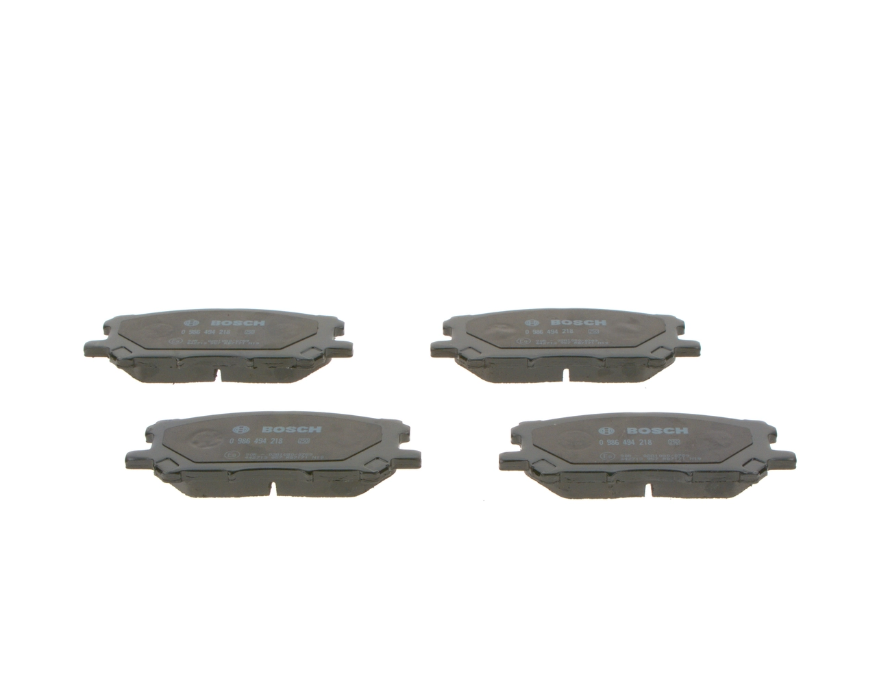 0986494218 Bosch Передні гальмівні колодки