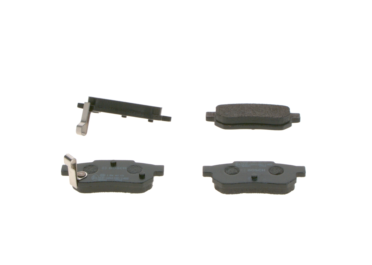 0986461131 Bosch Колодки гальмівні задні, дискові