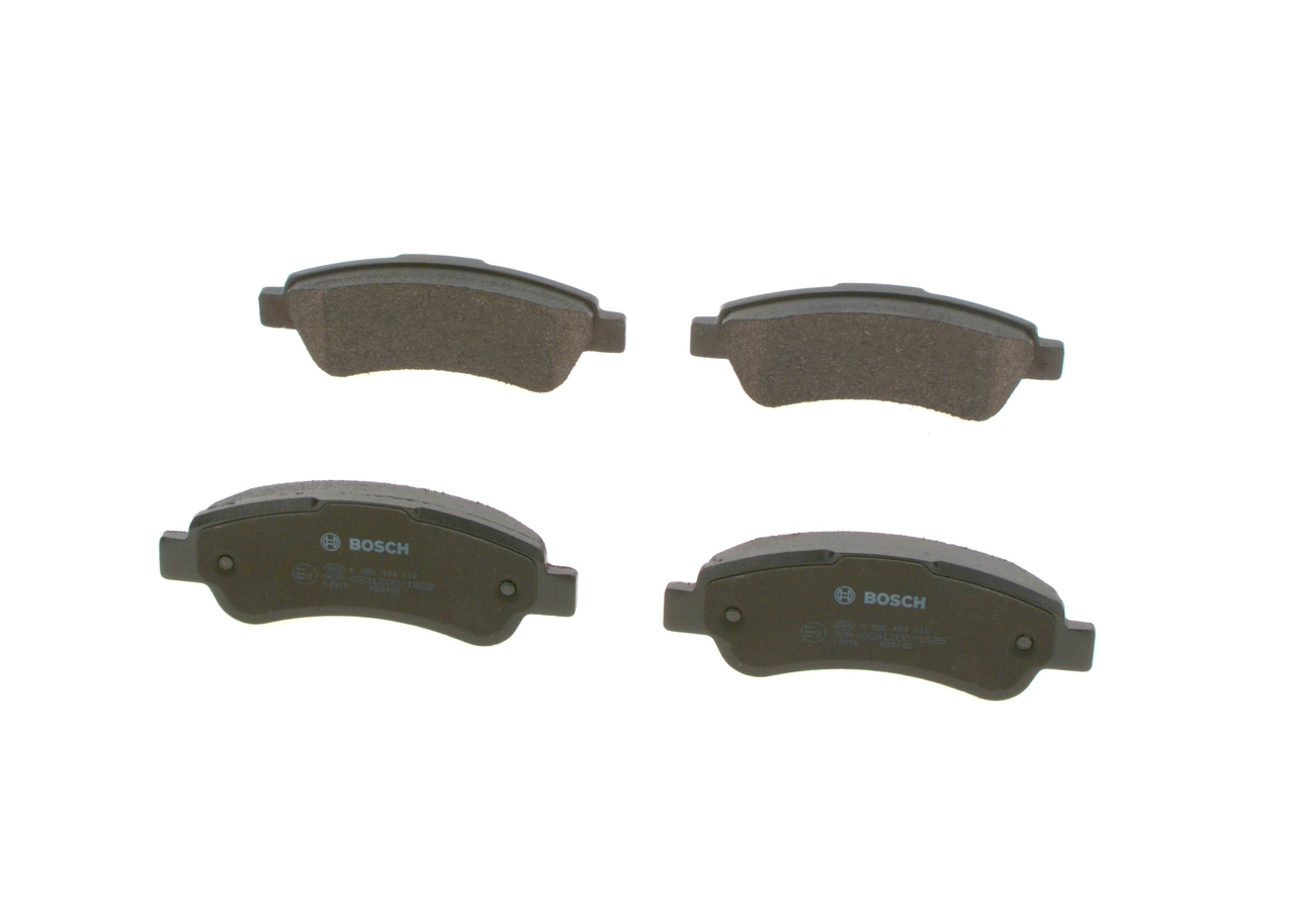 Задні гальмівні колодки Bosch 0986494110 ціна, від 24.96 USD