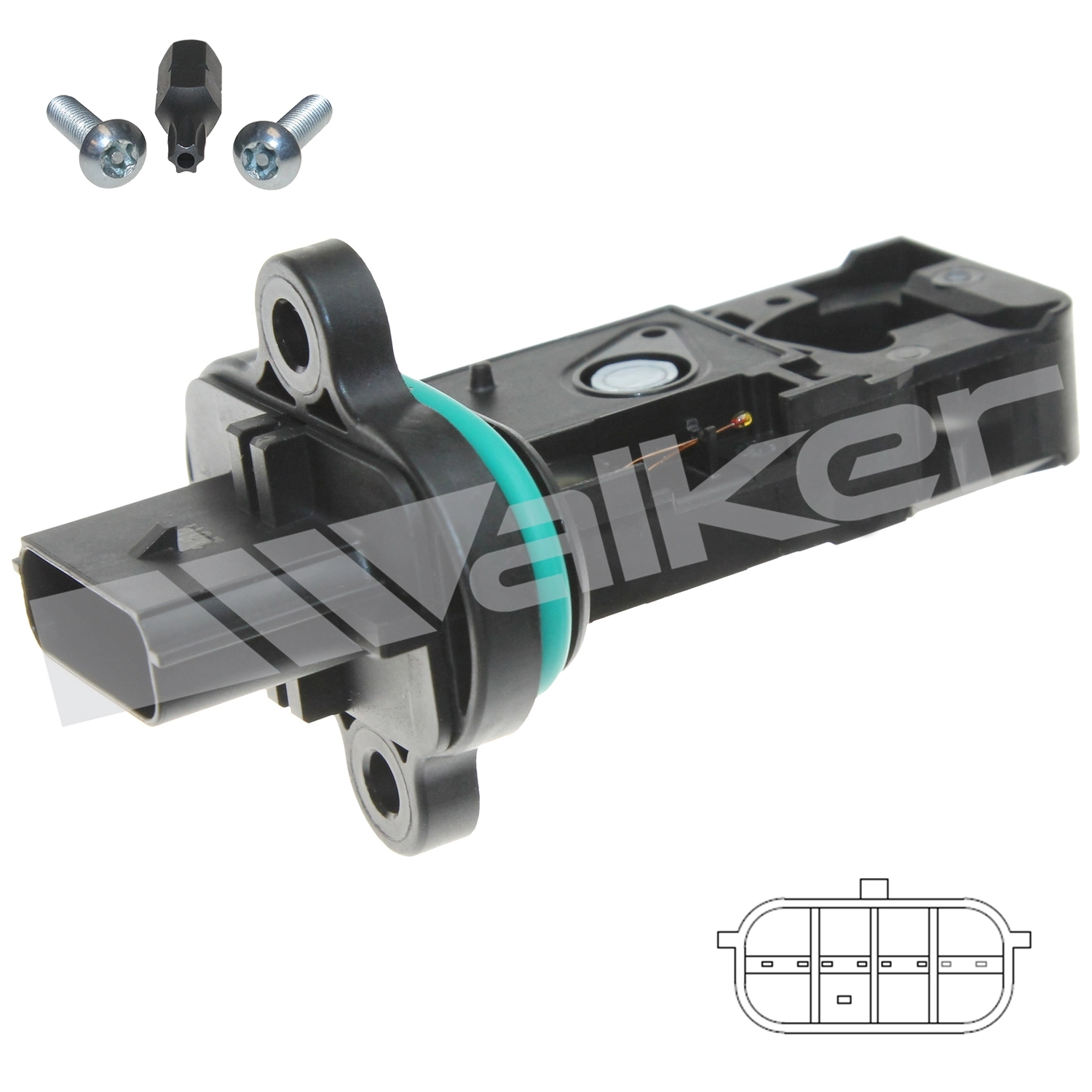 Датчик масової витрати повітря Bosch 280218469 ціна, від 86.79 USD