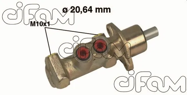 Купити GA0243990 Mazda Головний гальмівний циліндр