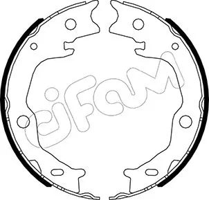 Колодки ручника / стоянкового гальма Nibk FN0718 ціна, від 27.83 USD
