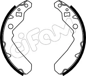 04495B2170 Daihatsu Колодки гальмівні задні, барабанні
