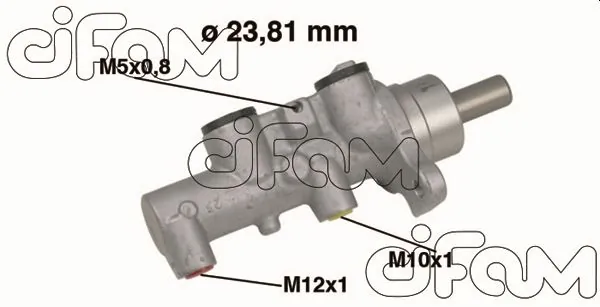 Купити 558121 Peugeot/Citroen Головний гальмівний циліндр