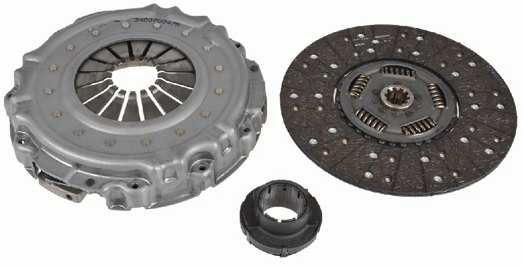 Купити VAL827260 VALEO Комплект зчеплення (диск, корзина, підшипник)