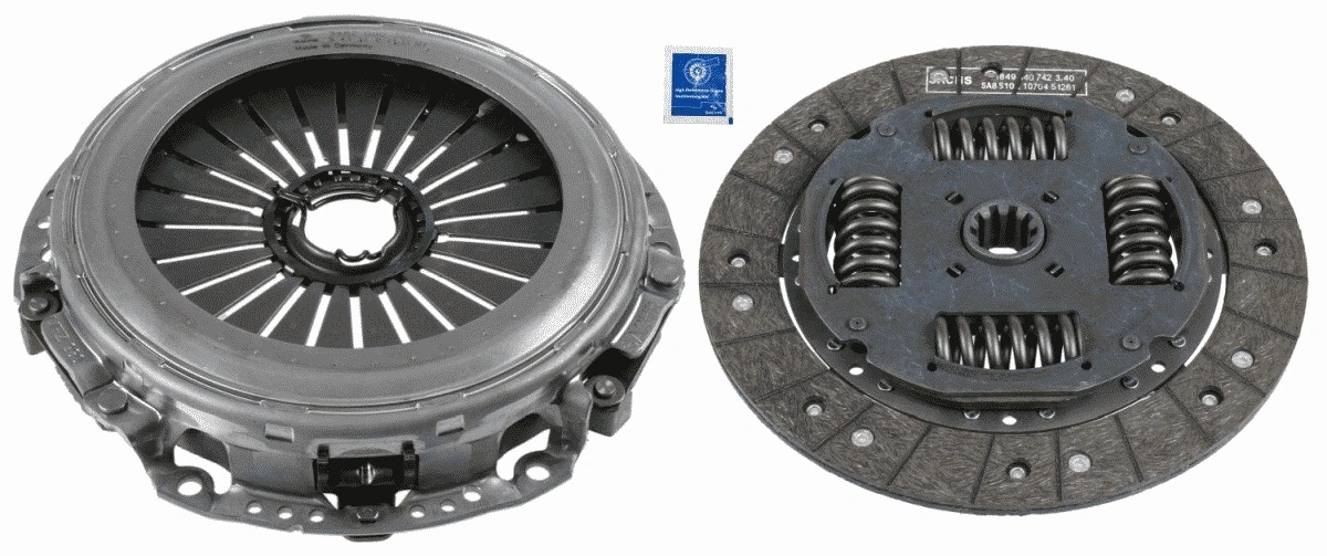 Купити 504101334 Iveco Комплект зчеплення (диск, корзина, підшипник)