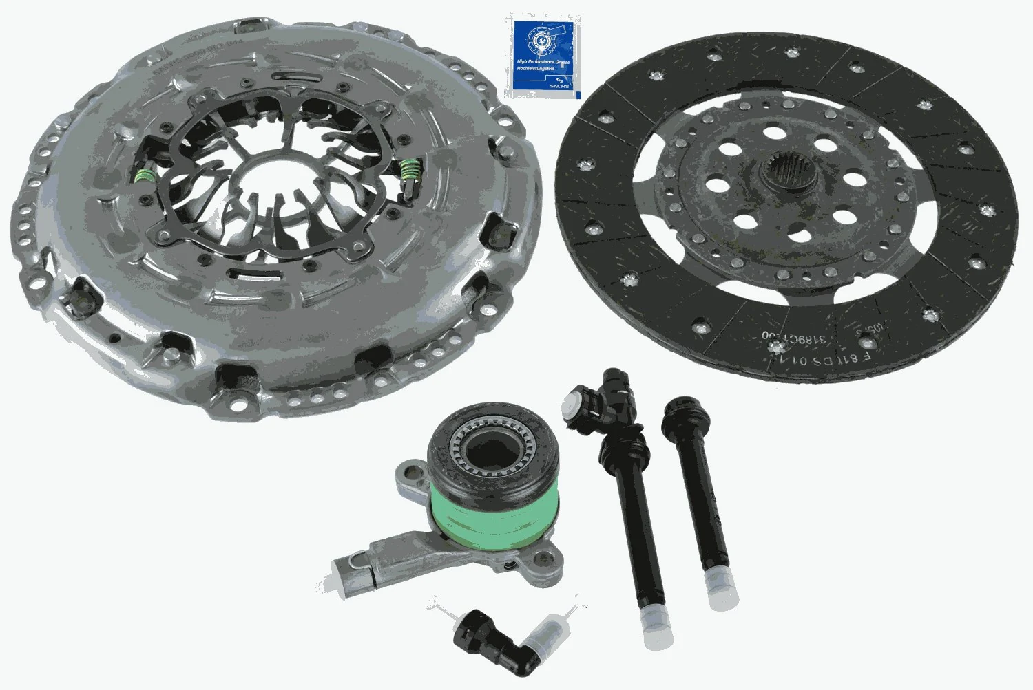 Комплект зчеплення (3 частини) Renault (RVI) 8200705967 ціна, від 350.77 USD
