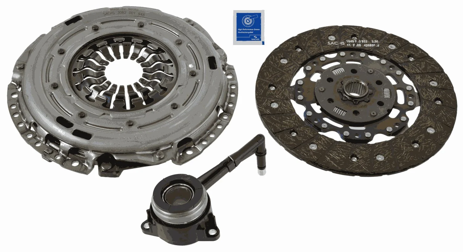 Комплект зчеплення (3 частини) INA 624397635 ціна, від 307.87 USD