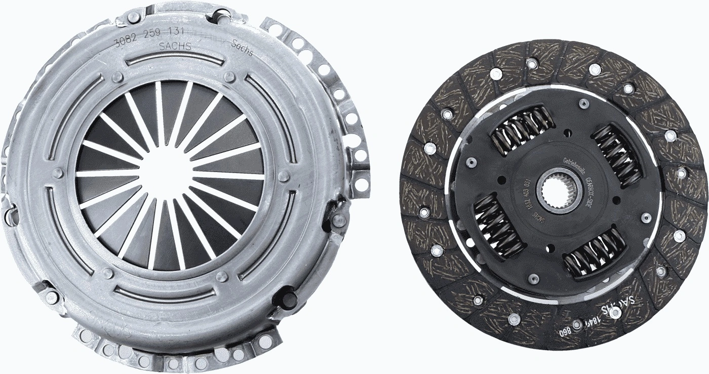 Комплект зчеплення (3 частини) Sachs 3000581002 ціна, від 93.87 USD
