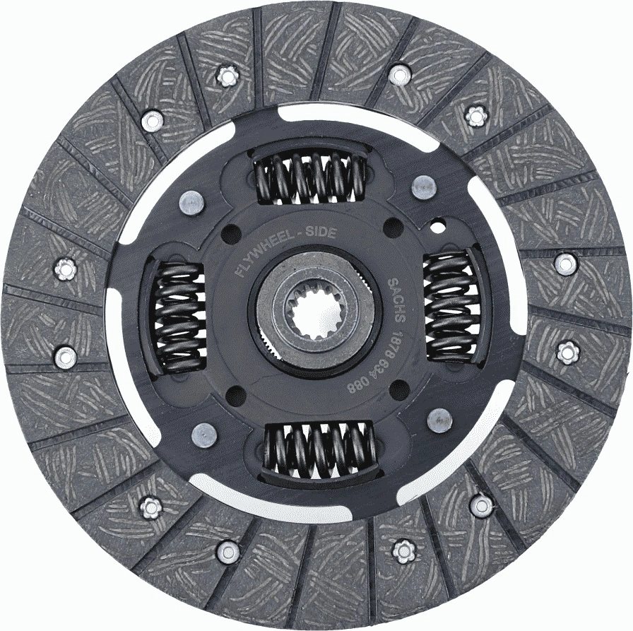 Купити 3000951064 Sachs Комплект зчеплення (диск, корзина, підшипник)