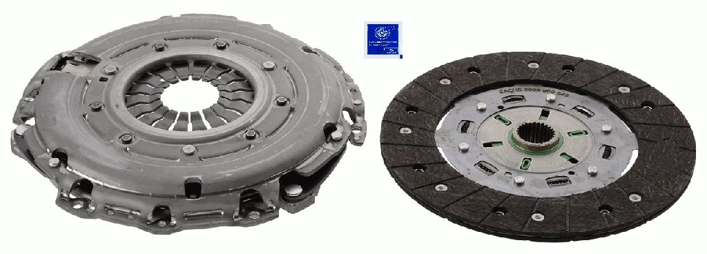 Купити 3000950646 Polcar Комплект зчеплення (диск, корзина, підшипник)