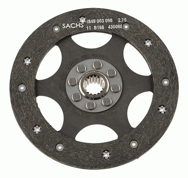 1864000124 Sachs Диск зчеплення