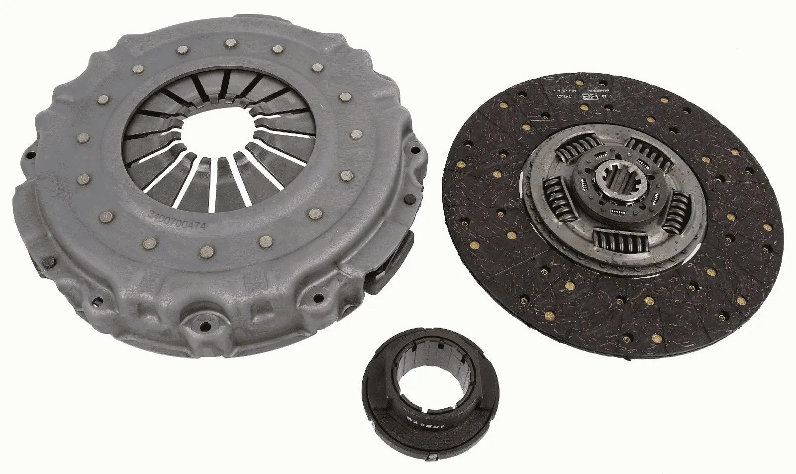 Купити 2996528 Iveco Комплект зчеплення (диск, корзина, підшипник)