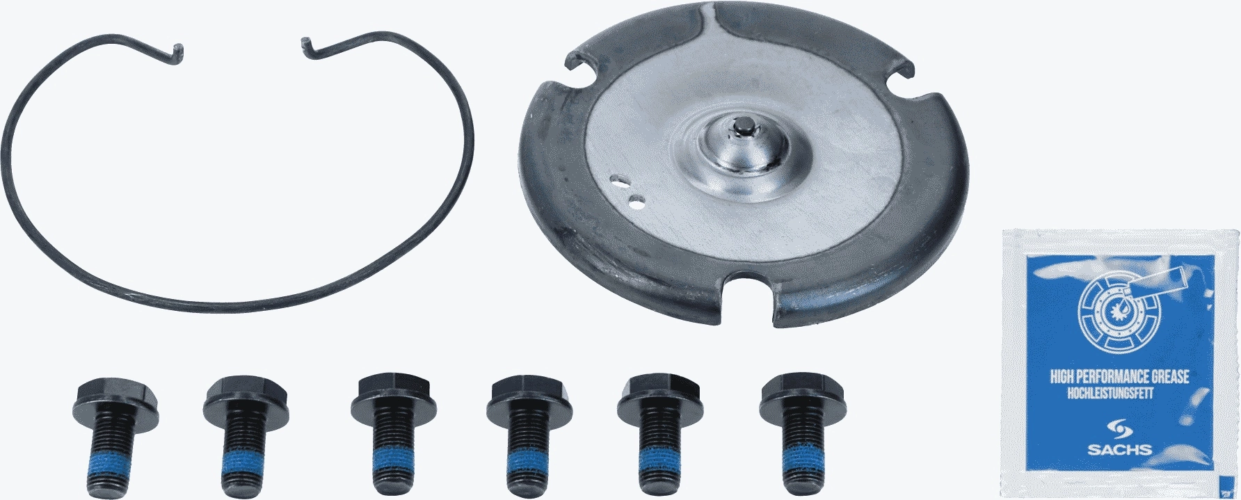 Купити 3000288002 Sachs Комплект зчеплення (диск, корзина, підшипник)