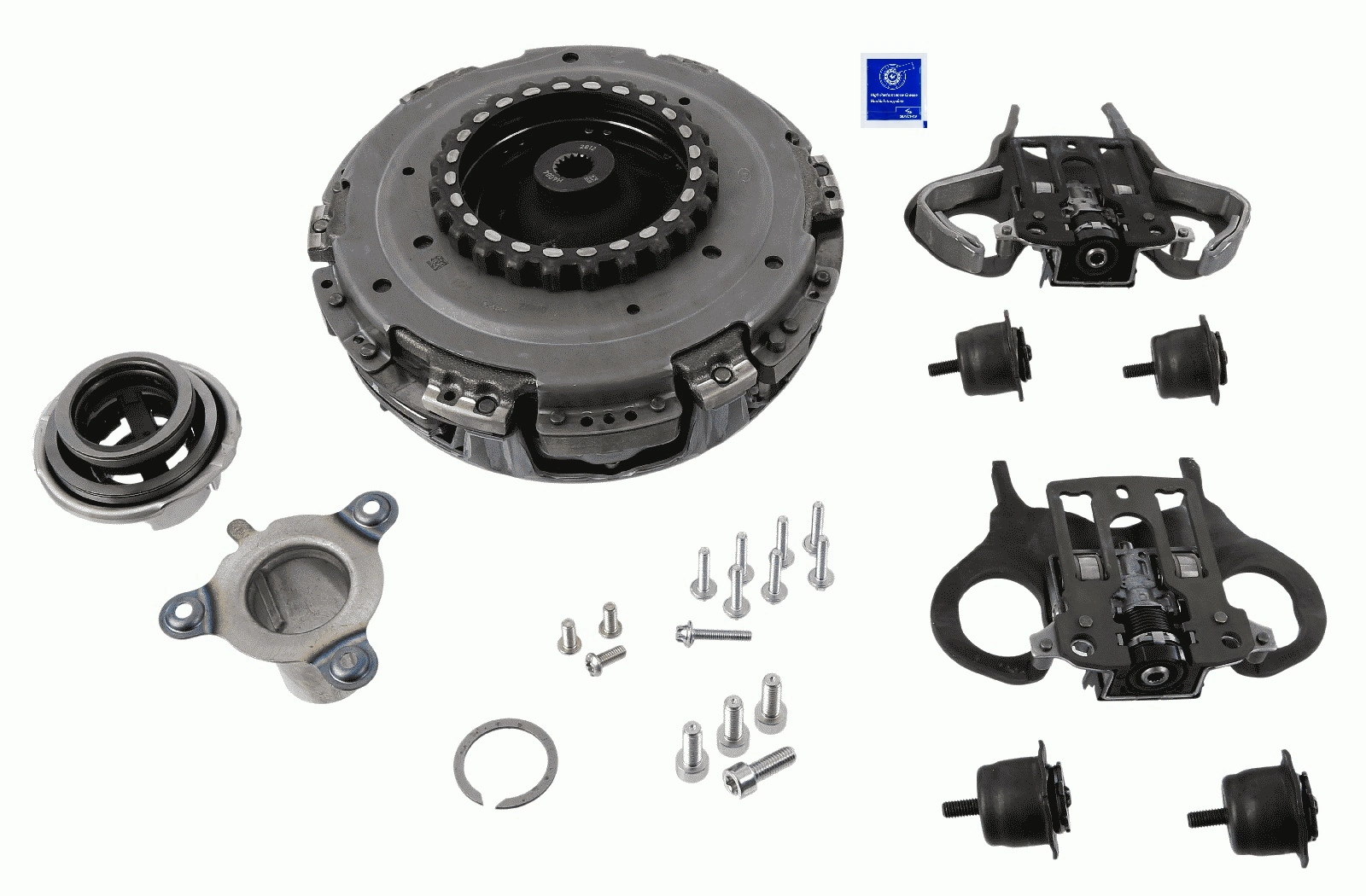 Комплект зчеплення (3 частини) INA 602001300 ціна, від 1525.26 USD