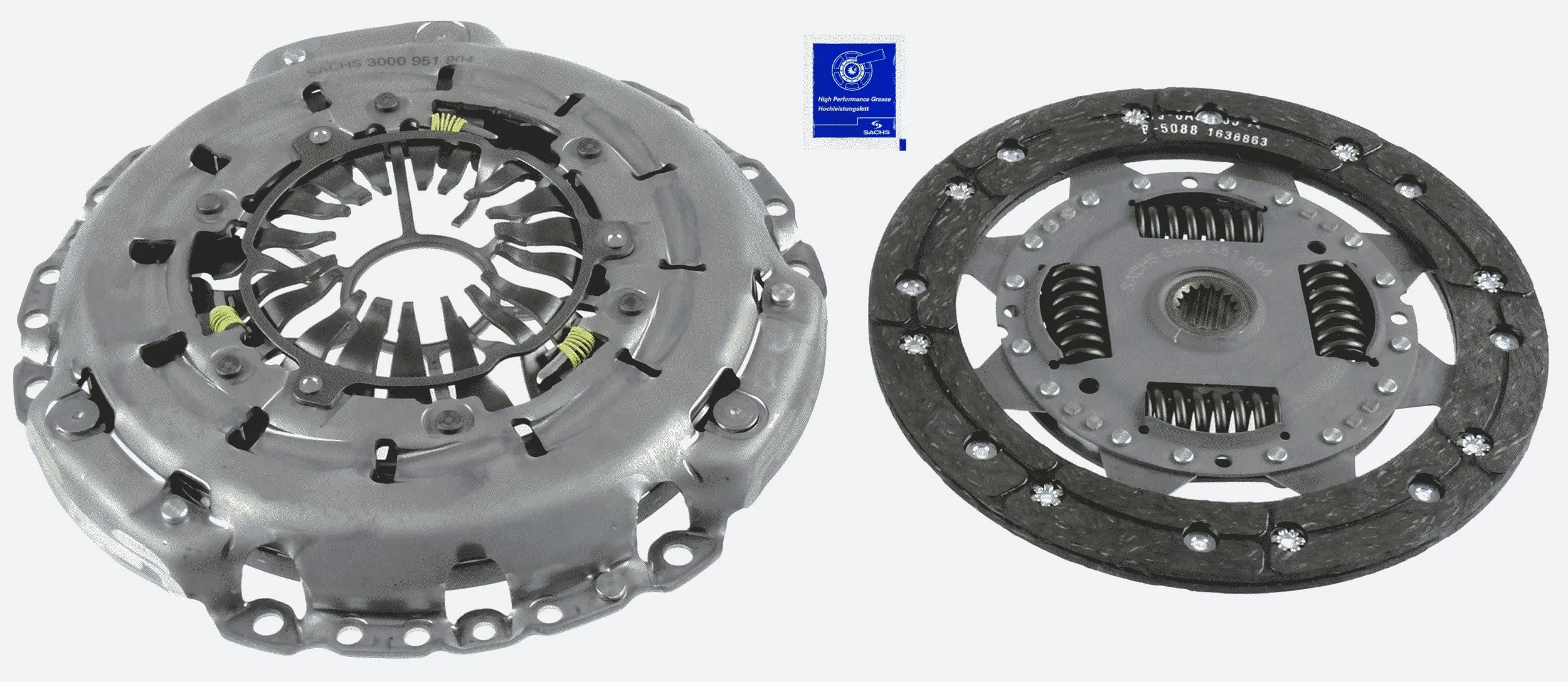 Купити C40316490 Mazda Комплект зчеплення (диск, корзина, підшипник)