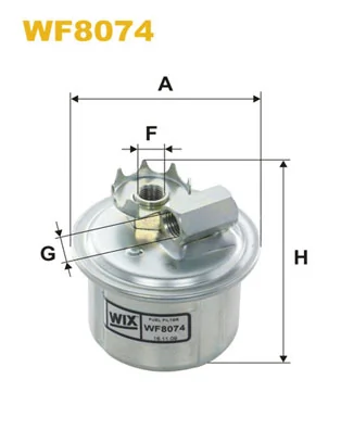 IPF414 Interparts Фільтр палива