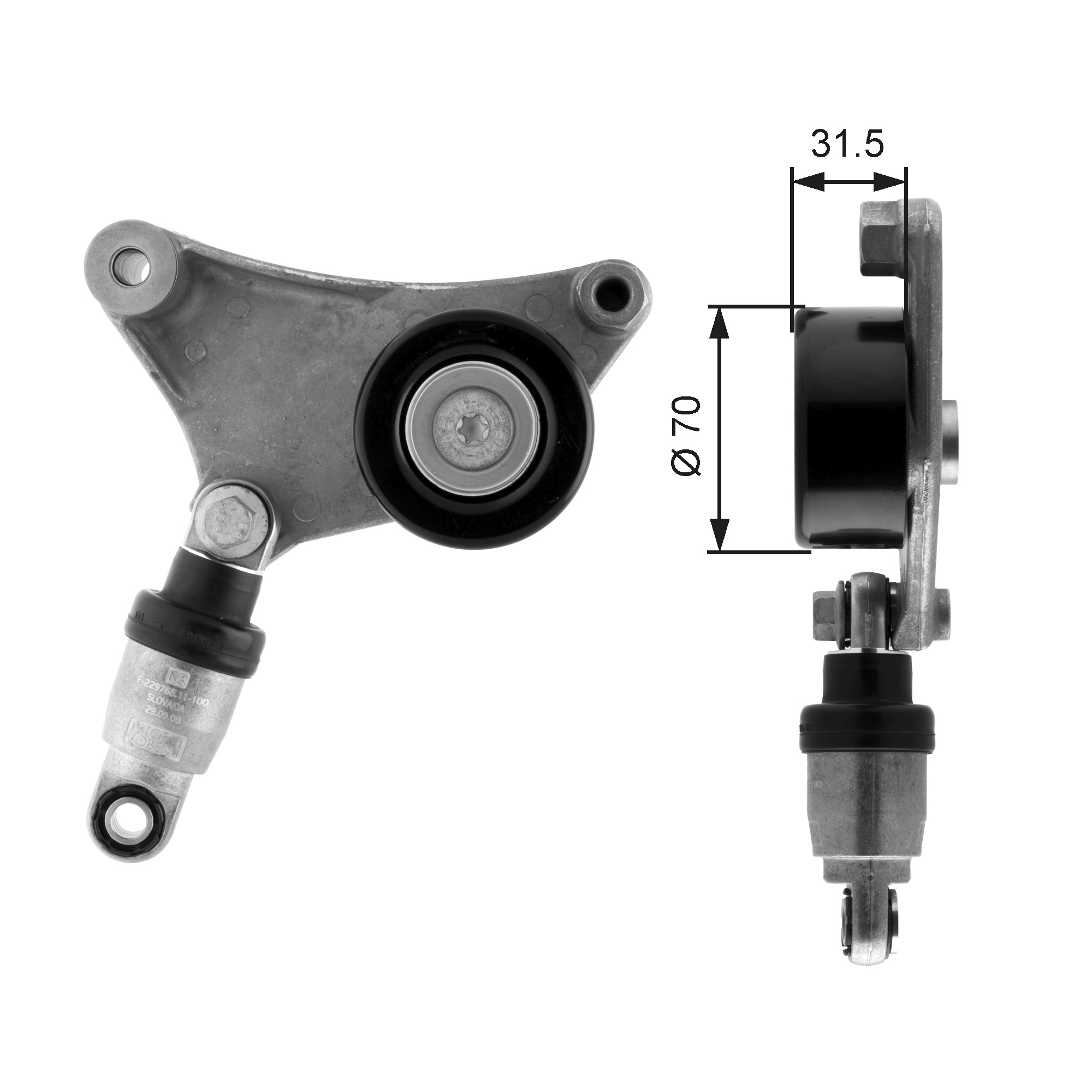 Купити Натягувач приводного ременя Toyota RAV4 III A3