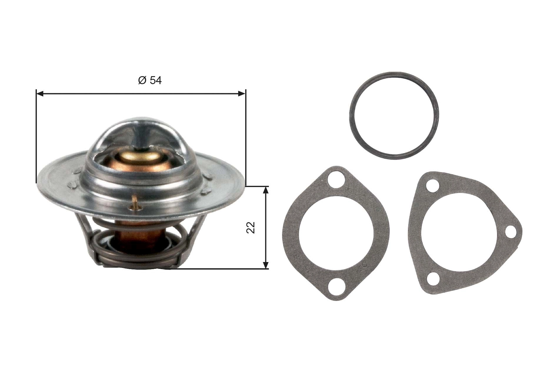 TE0102 Magneti Marelli Авто термостат