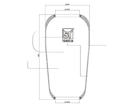 Купити 81436010143 MAN Пневмоподушка/Пневморессора моста