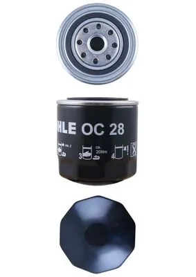 OC28 Mahle Original Фільтр масла