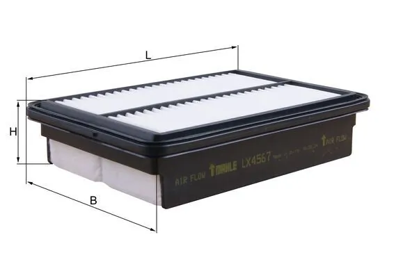 LX4567 Mahle Original Повітряний фільтр двигуна
