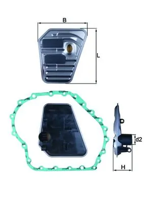 Купити Фільтр АКПП Audi A4 B7 8EC
