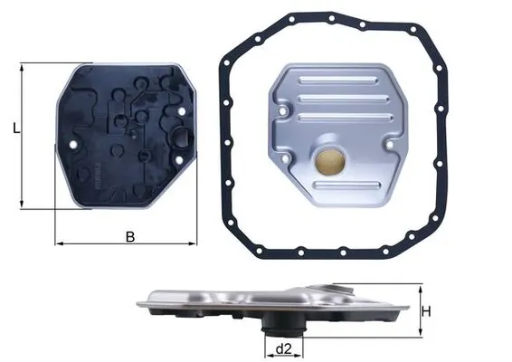 HX265D Mahle Original Масло в коробку автомат