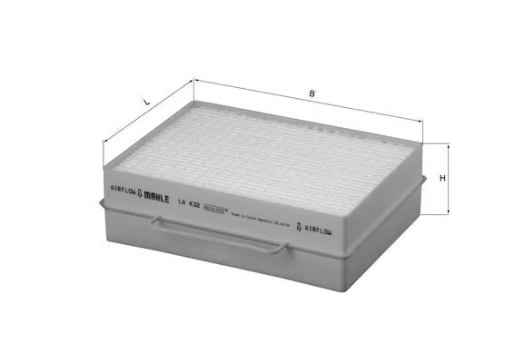 LA432 Mahle Original Внутрішньосалонний фільтр